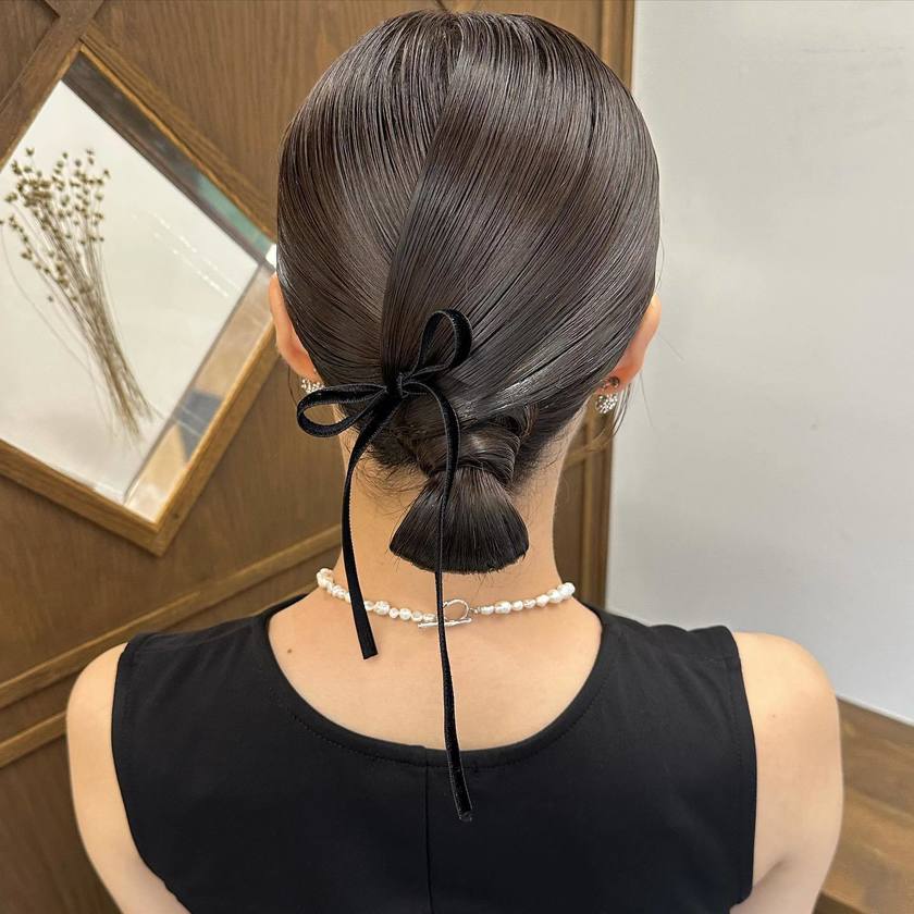70 Latest Party Hair Arrangements for 2024 to Show Your Hairdresser♡にて紹介している画像