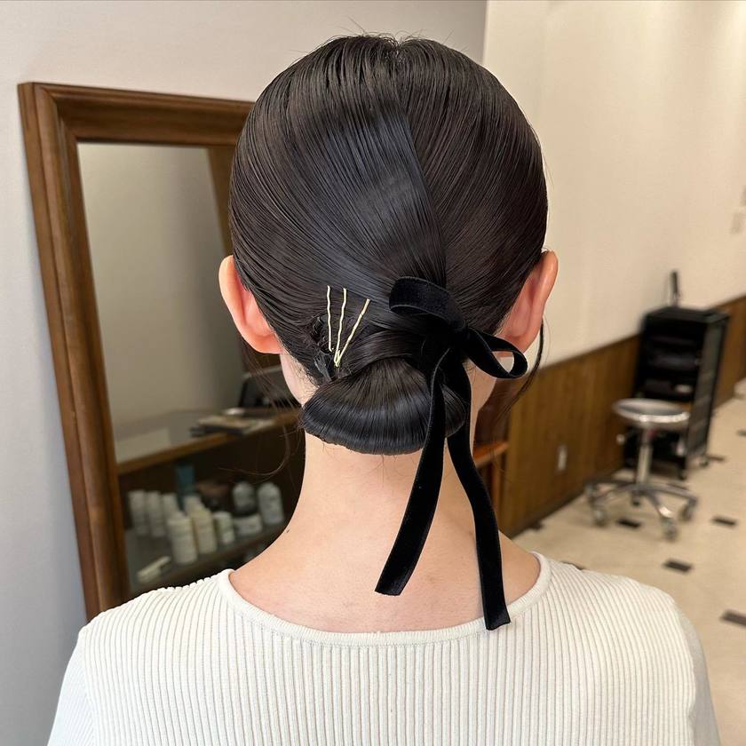 70 Latest Party Hair Arrangements for 2024 to Show Your Hairdresser♡にて紹介している画像