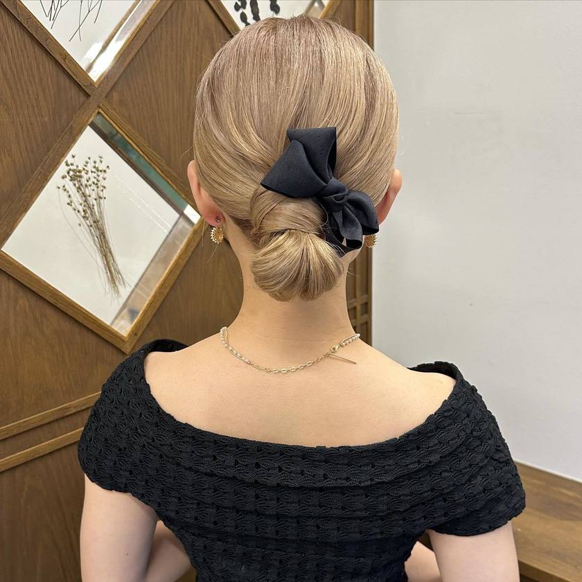 70 Latest Party Hair Arrangements for 2024 to Show Your Hairdresser♡にて紹介している画像