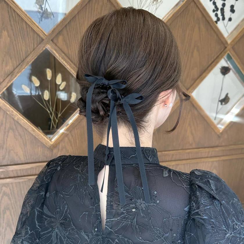 70 Latest Party Hair Arrangements for 2024 to Show Your Hairdresser♡にて紹介している画像