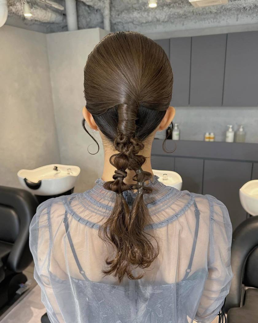 70 Latest Party Hair Arrangements for 2024 to Show Your Hairdresser♡にて紹介している画像