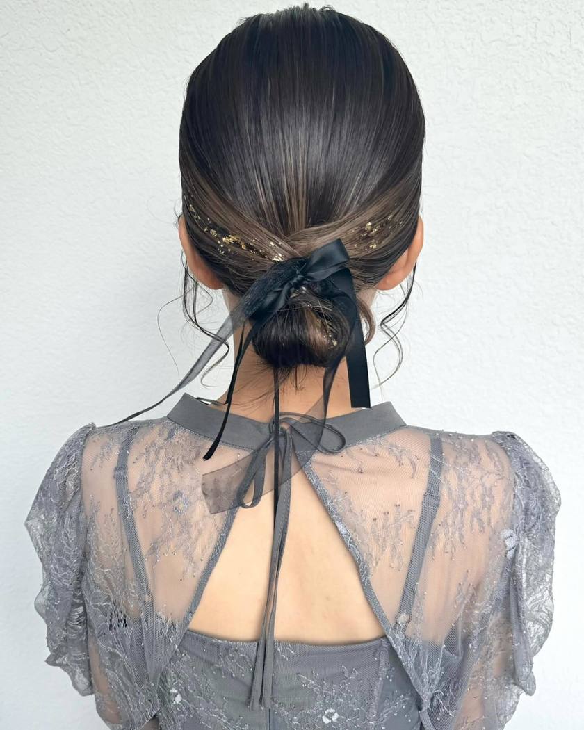 70 Latest Party Hair Arrangements for 2024 to Show Your Hairdresser♡にて紹介している画像