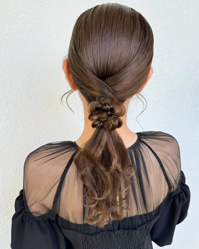 70 Latest Party Hair Arrangements for 2024 to Show Your Hairdresser♡にて紹介している画像