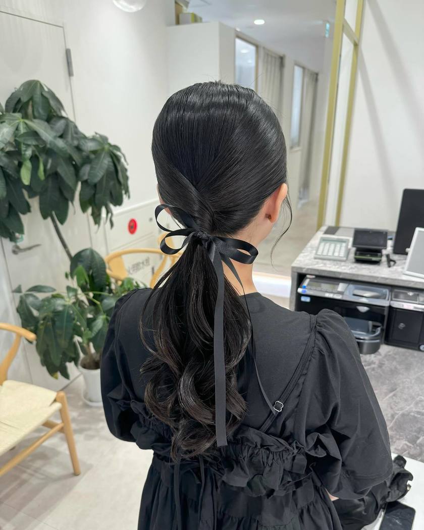 70 Latest Party Hair Arrangements for 2024 to Show Your Hairdresser♡にて紹介している画像