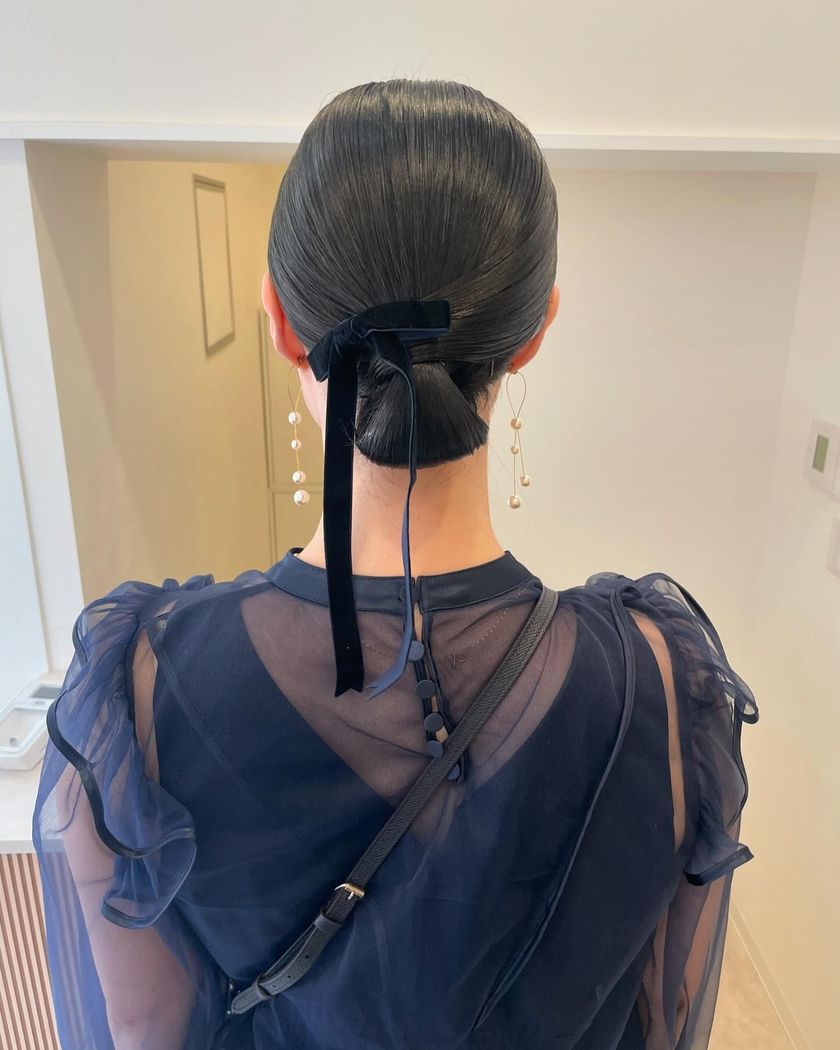 70 Latest Party Hair Arrangements for 2024 to Show Your Hairdresser♡にて紹介している画像