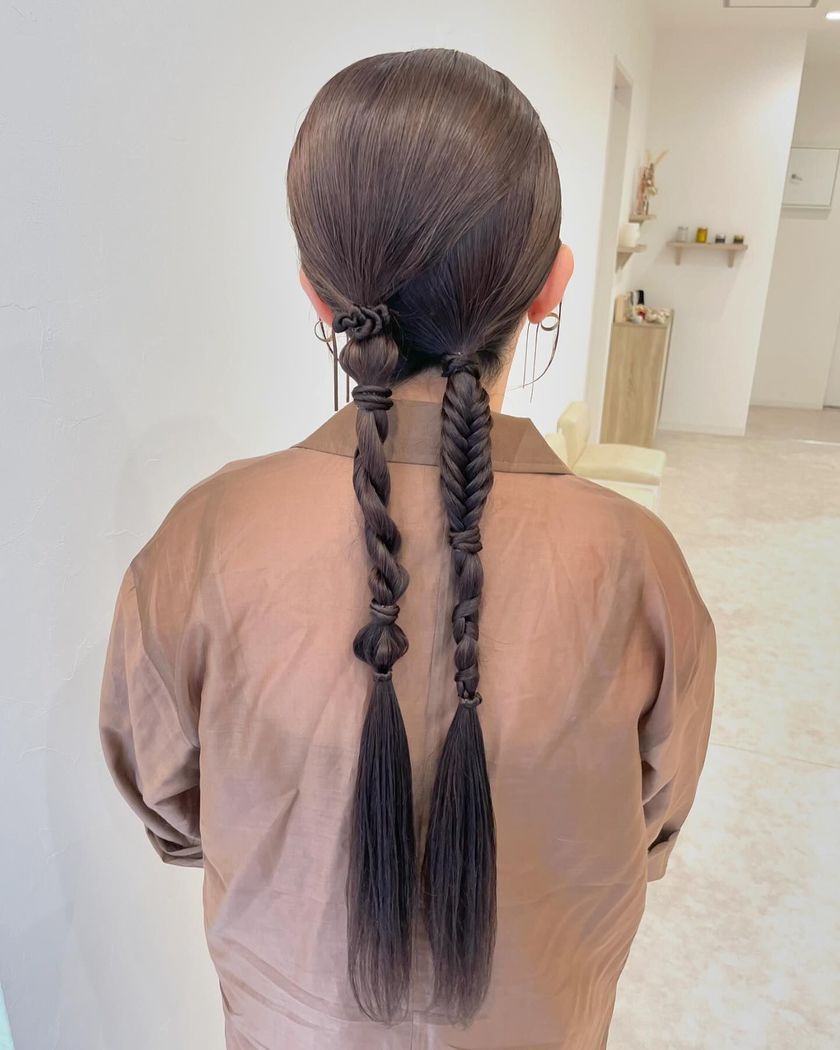 70 Latest Party Hair Arrangements for 2024 to Show Your Hairdresser♡にて紹介している画像
