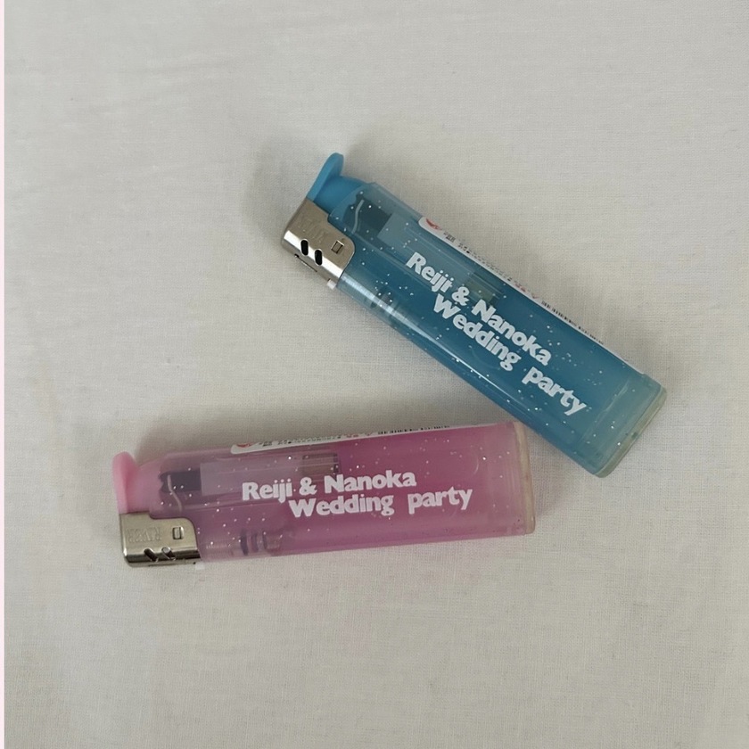 1つ200円以下で出来る!レトロPOPで可愛いプチギフト用オリジナルライターの作り方🕯🍬にて紹介している画像