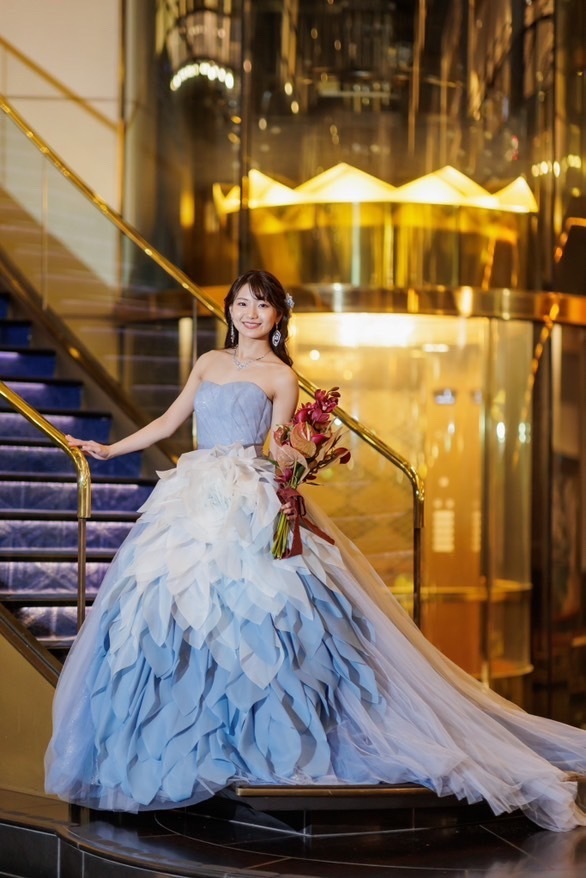 花嫁さんの着用写真もご紹介♡【KIYOKO HATA】の人気ドレス１１選にて紹介している画像