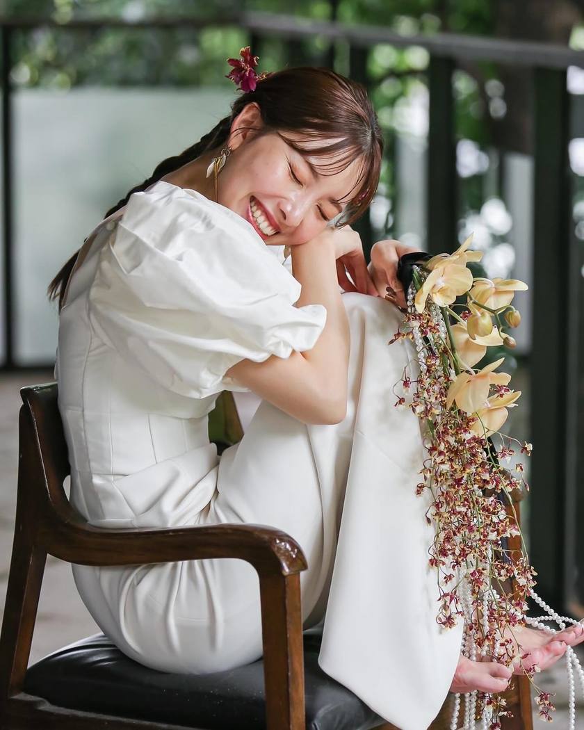 Slowly trending! 11 selections of the 【Pearl Bouquet】 design that skyrockets your sense of trend ♡にて紹介している画像