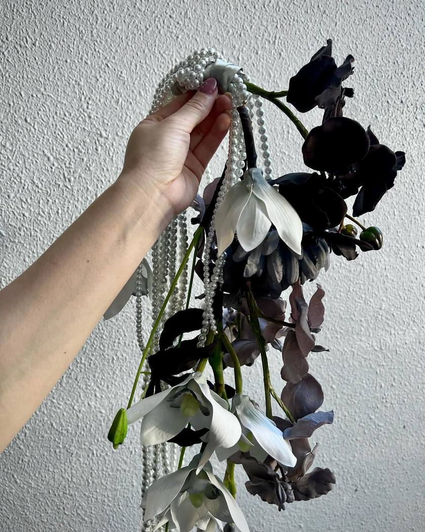 Slowly trending! 11 selections of the 【Pearl Bouquet】 design that skyrockets your sense of trend ♡にて紹介している画像