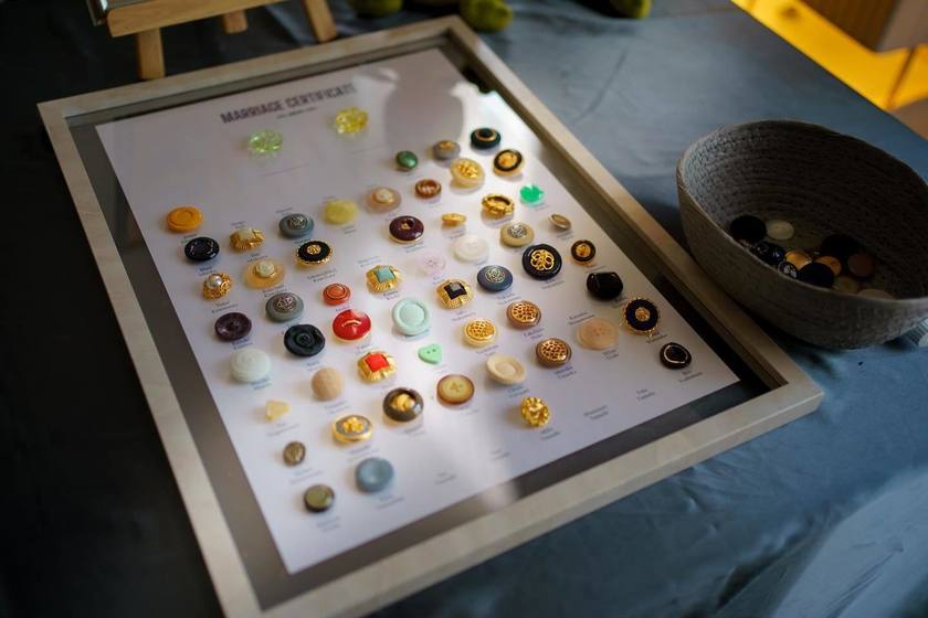 Recommended for antique lovers and fashion enthusiasts ♡ [Button Marriage Certificate] is Gem-like and Cuteにて紹介している画像