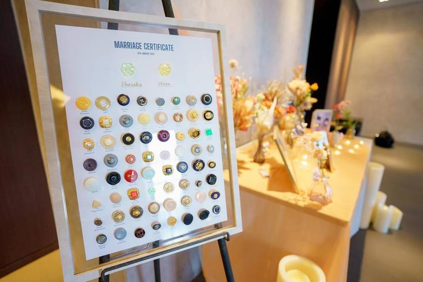 Recommended for antique lovers and fashion enthusiasts ♡ [Button Marriage Certificate] is Gem-like and Cuteにて紹介している画像