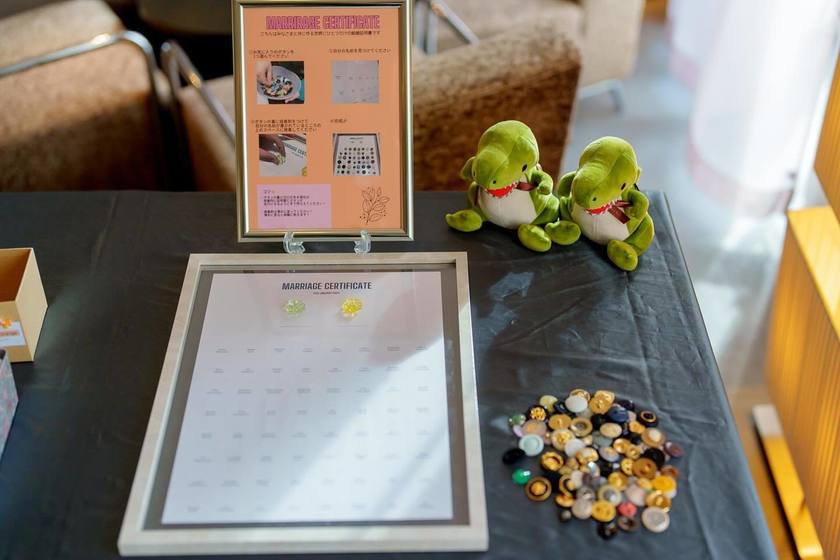 Recommended for antique lovers and fashion enthusiasts ♡ [Button Marriage Certificate] is Gem-like and Cuteにて紹介している画像