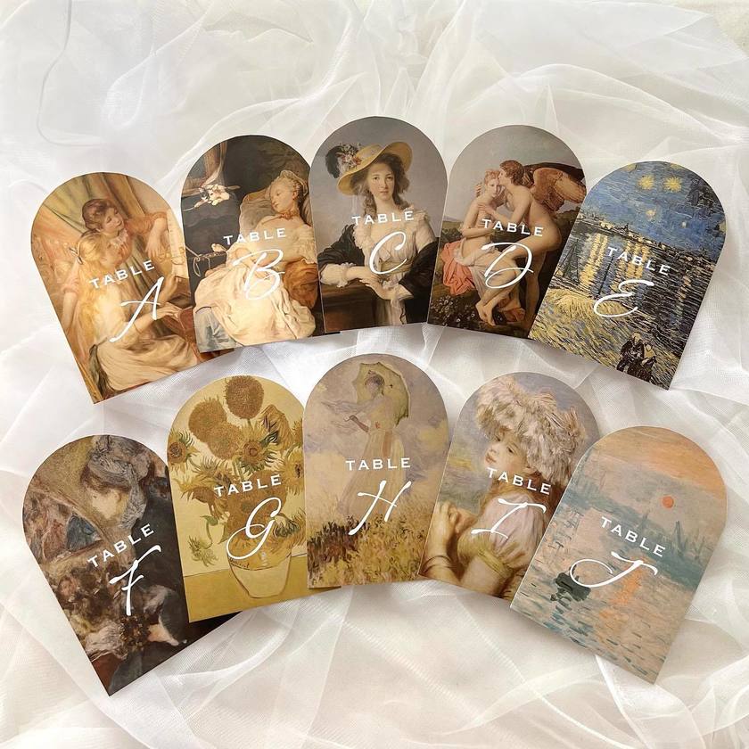 For brides getting married in fall or winter 2024 to spring 2025💕 Here are 8 stylish table number ideas you’ll want to copy.にて紹介している画像