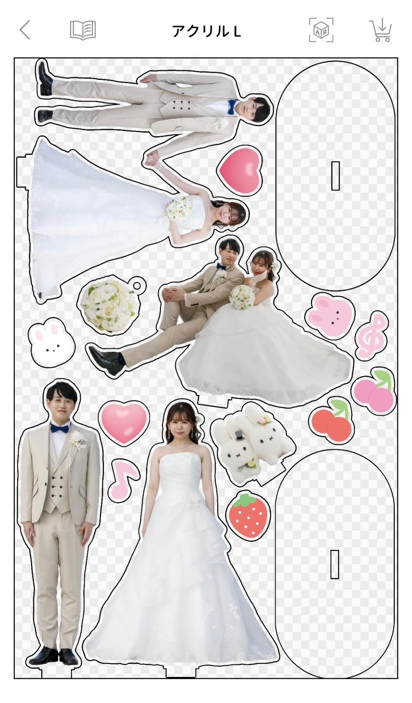 9 Examples of Creative Ways to Decorate Your Welcome Space with Bride and Groom Acrylic Stands 💕✅にて紹介している画像