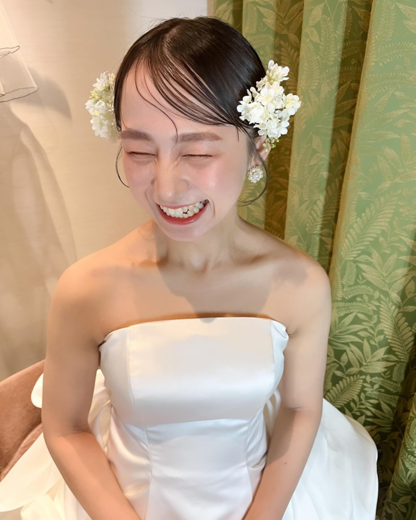 Not Just a Little, But a Lot♡ Adorably Decorating Both Sides with “Fluffy” Flowers＊にて紹介している画像