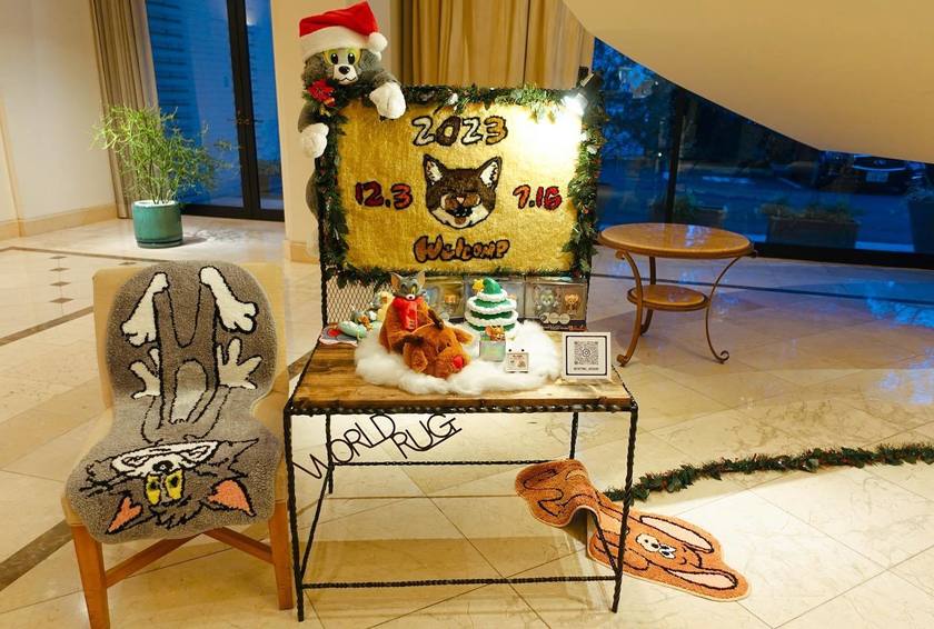 Check Prices and Locations! Trendy Tufting for Cute Welcome Boards 【Welcome Rugs】にて紹介している画像