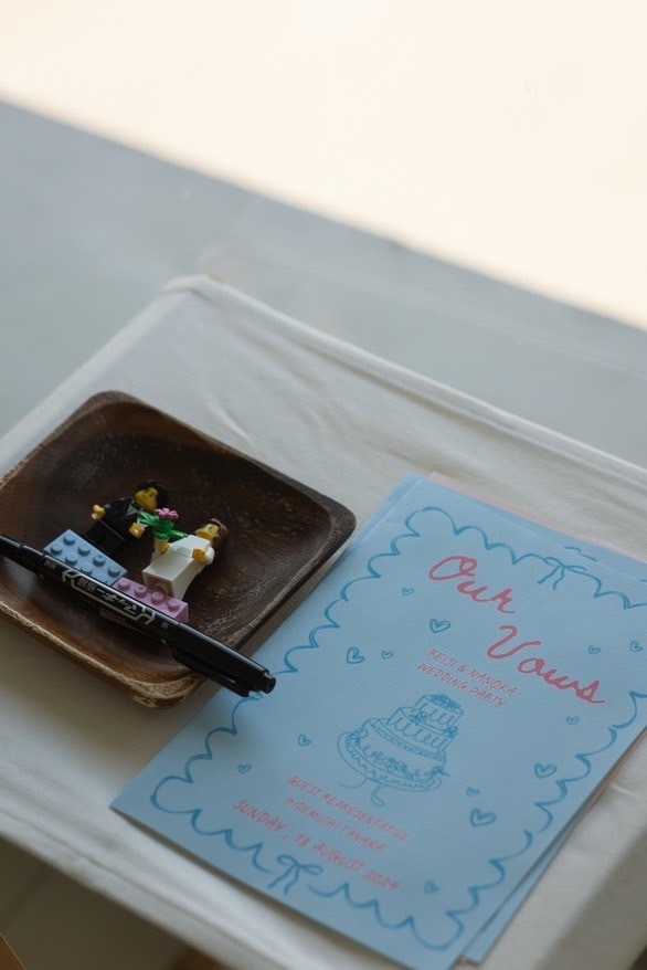 遊び心をくすぐられる💛可愛くて楽しいレゴの結婚証明書が素敵💙にて紹介している画像