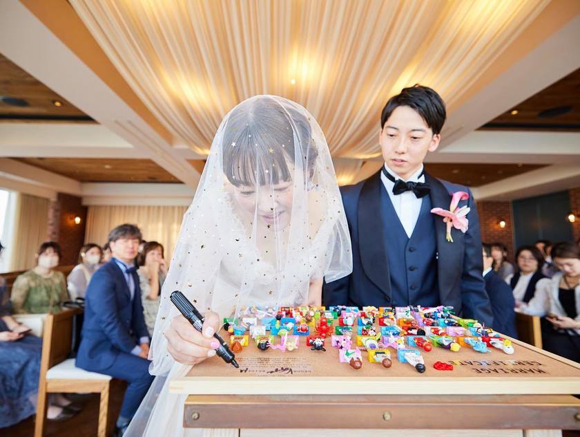 遊び心をくすぐられる💛可愛くて楽しいレゴの結婚証明書が素敵💙にて紹介している画像