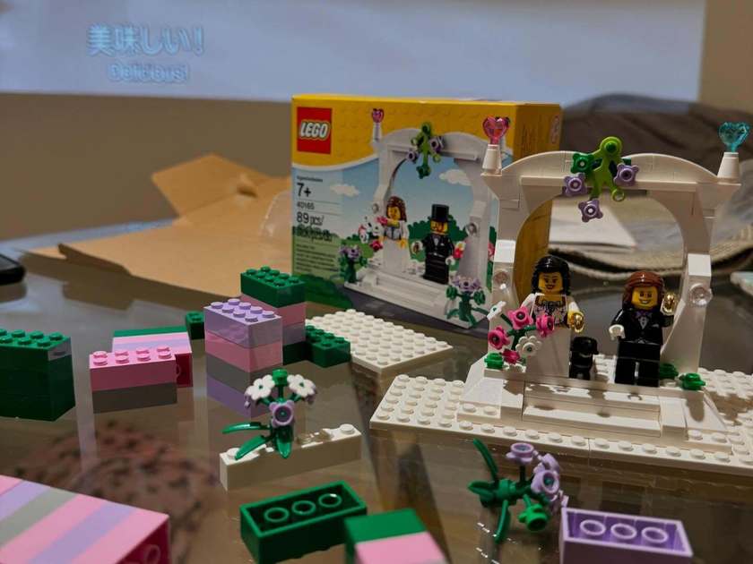 遊び心をくすぐられる💛可愛くて楽しいレゴの結婚証明書が素敵💙にて紹介している画像