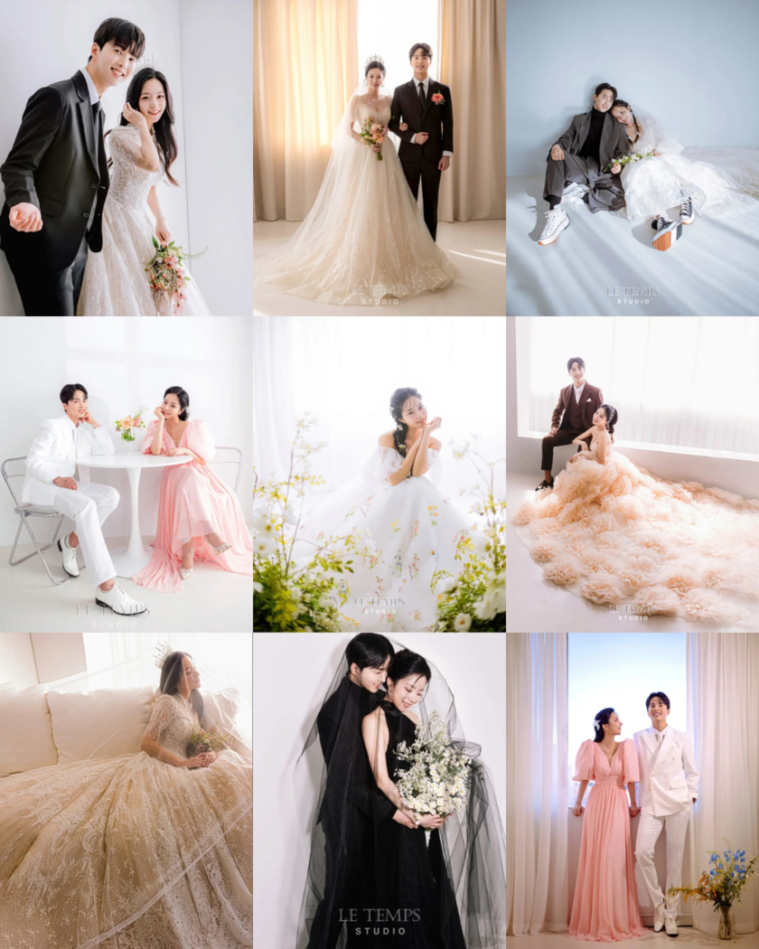 渡韓せずに韓国クオリティを♡数々の韓国クリエイター協力の元造り上げられた大阪のフォトスタジオ［Studio Le Temps］にて紹介している画像