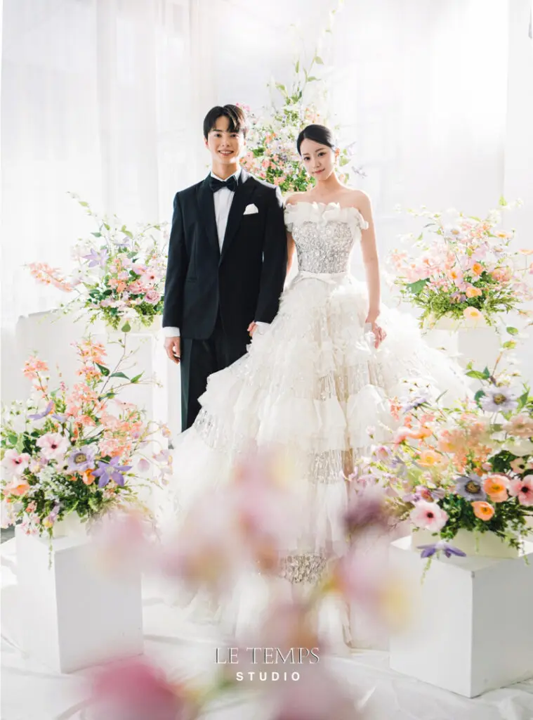 渡韓せずに韓国クオリティを♡数々の韓国クリエイター協力の元造り上げられた大阪のフォトスタジオ［Studio Le Temps］にて紹介している画像