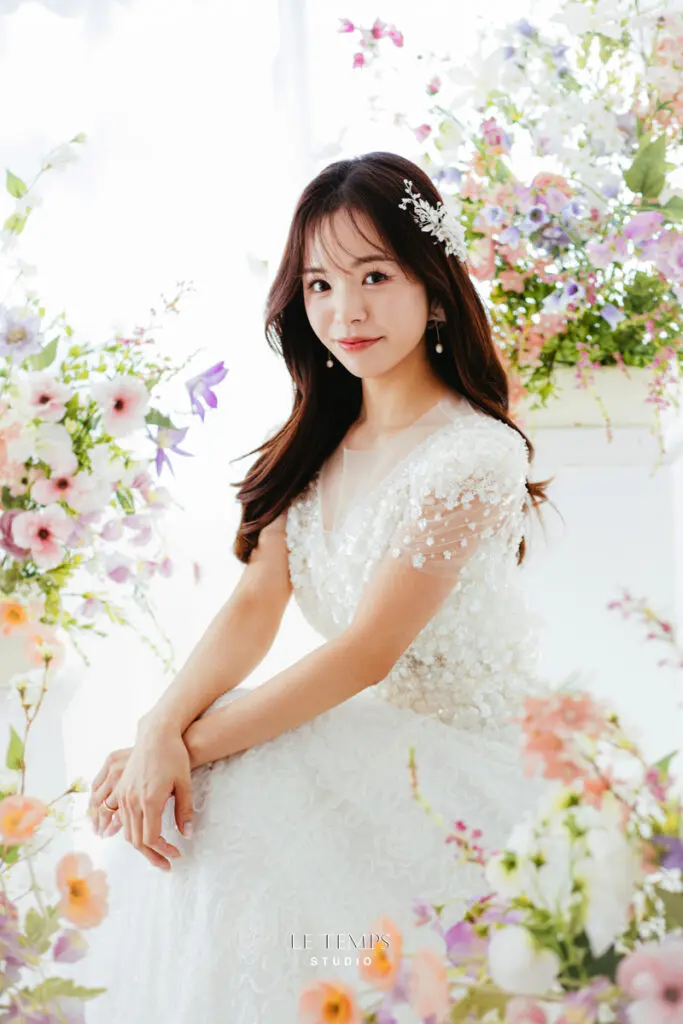 渡韓せずに韓国クオリティを♡数々の韓国クリエイター協力の元造り上げられた大阪のフォトスタジオ［Studio Le Temps］にて紹介している画像