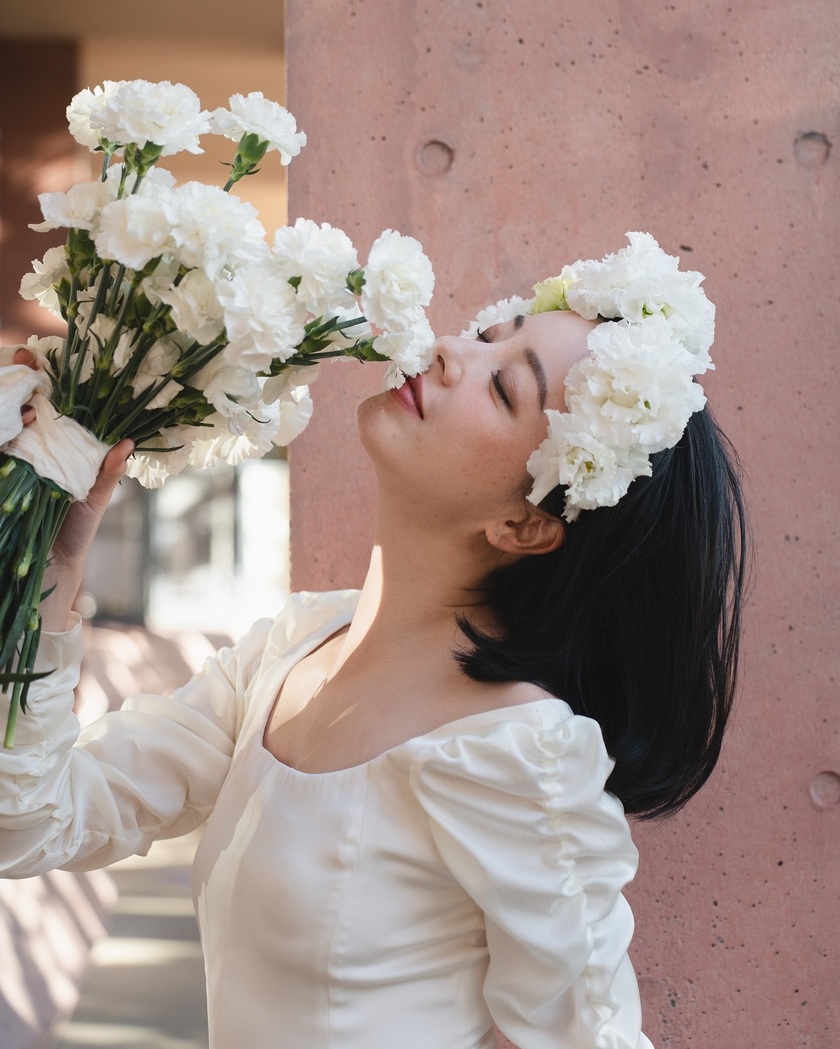 【2025年最新】ドレスも和装も♡可愛いブライダルヘアアレンジ特集にて紹介している画像