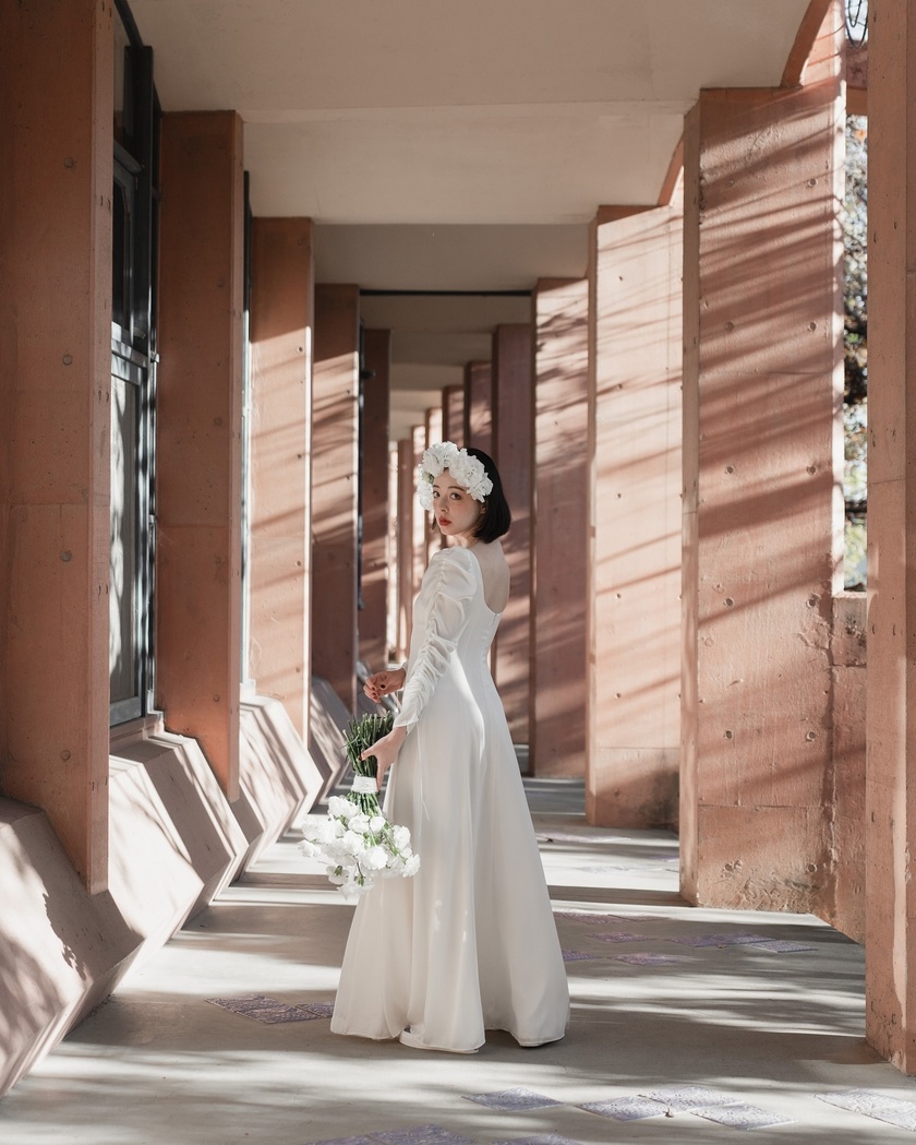 【2025年最新】ドレスも和装も♡可愛いブライダルヘアアレンジ特集にて紹介している画像