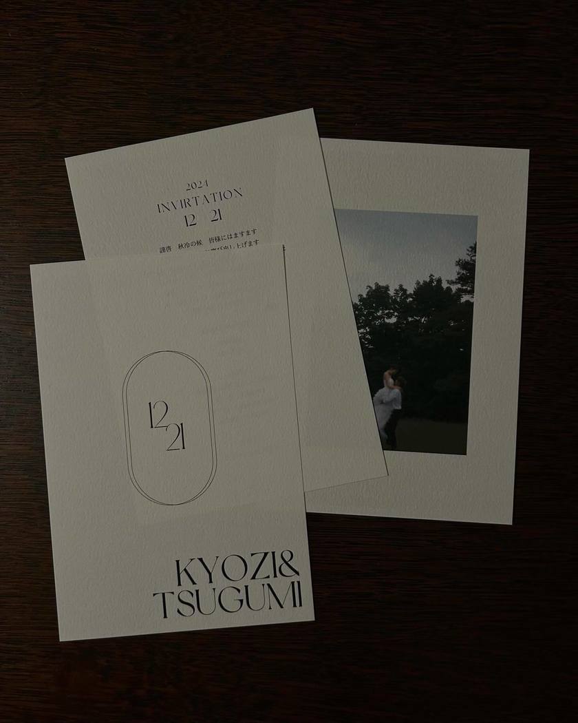 これが手作りなんてすごすぎ♡リアル花嫁さん作・感動レベルで可愛い結婚式招待状DIYお手本集💌にて紹介している画像