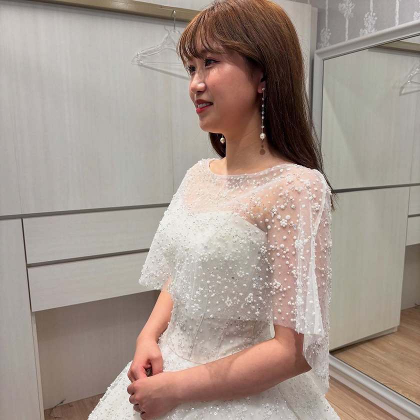 【4way】キヨコハタ×marryのコラボドレス🌸［ケープを楽しむドレス］の着用お写真まとめにて紹介している画像