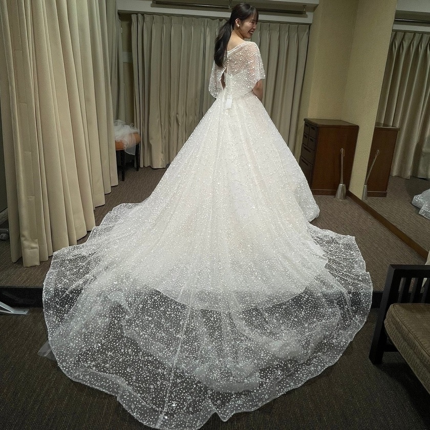 【4way】キヨコハタ×marryのコラボドレス🌸［ケープを楽しむドレス］の着用お写真まとめにて紹介している画像