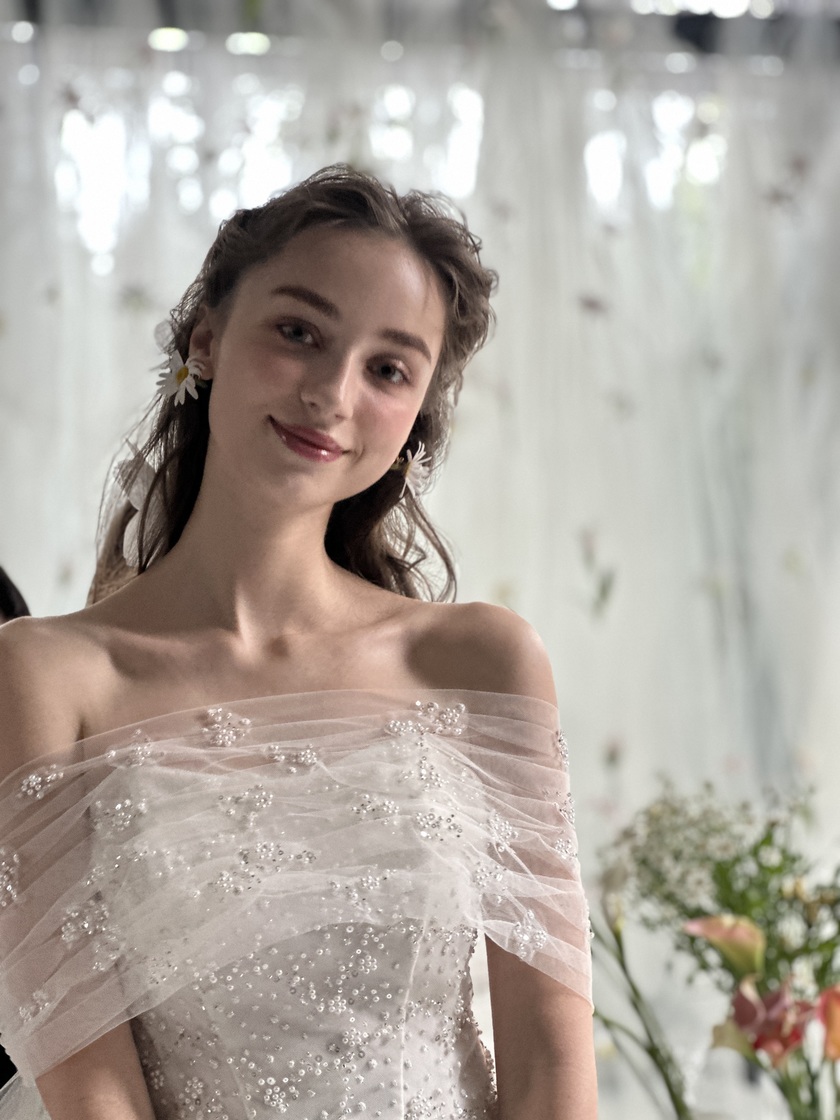 【4way】キヨコハタ×marryのコラボドレス🌸［ケープを楽しむドレス］の着用お写真まとめにて紹介している画像