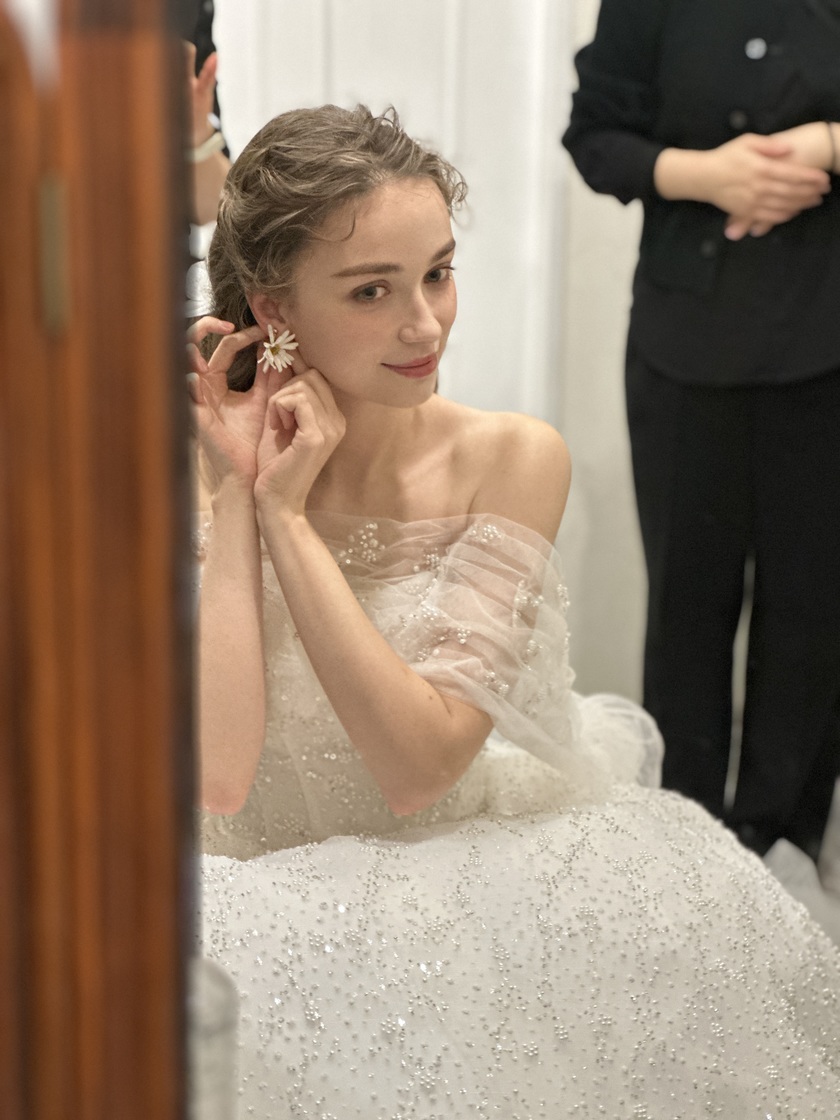 【4way】キヨコハタ×marryのコラボドレス🌸［ケープを楽しむドレス］の着用お写真まとめにて紹介している画像