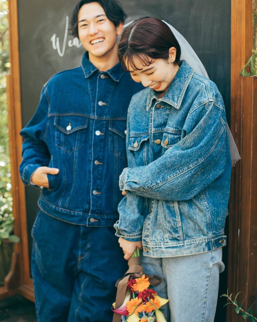 真似したい！2025年版最新デニム前撮りのおしゃれなお手本＆おすすめアイテム特集🩵💙にて紹介している画像