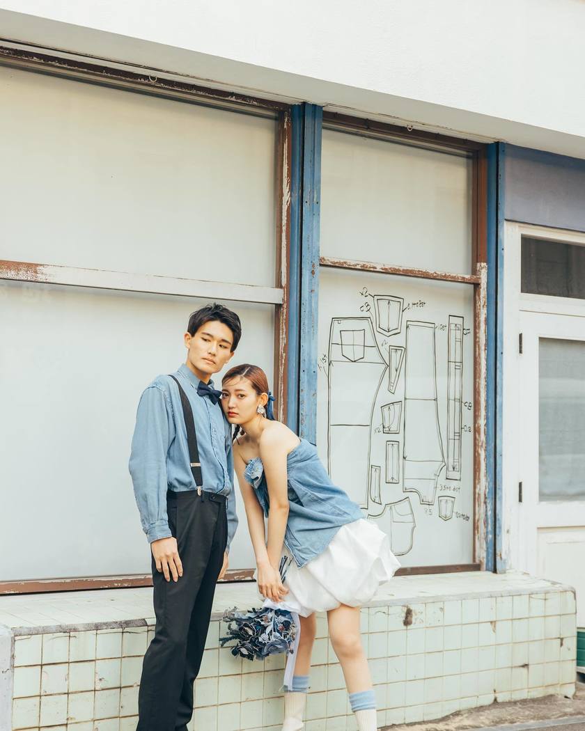 真似したい！2025年版最新デニム前撮りのおしゃれなお手本＆おすすめアイテム特集🩵💙にて紹介している画像