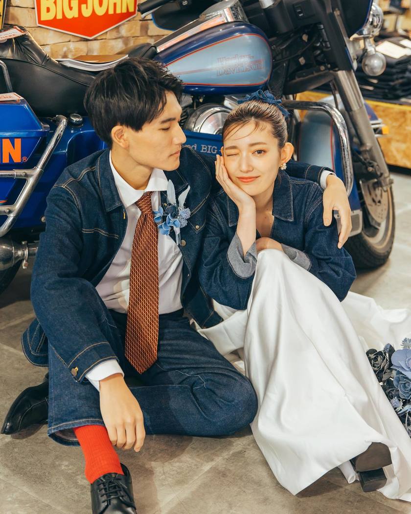 真似したい！2025年版最新デニム前撮りのおしゃれなお手本＆おすすめアイテム特集🩵💙にて紹介している画像