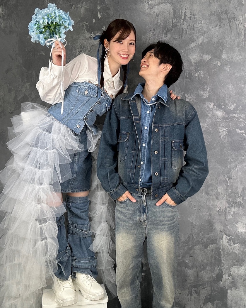 真似したい！2025年版最新デニム前撮りのおしゃれなお手本＆おすすめアイテム特集🩵💙にて紹介している画像