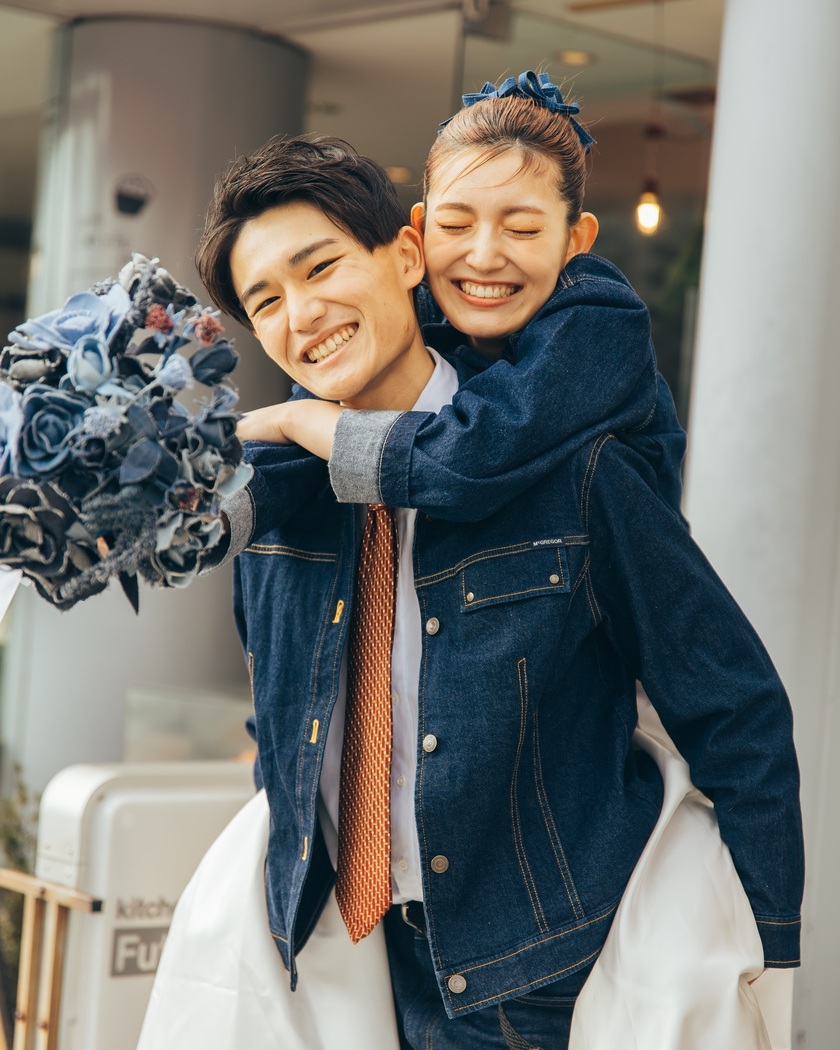 真似したい！2025年版最新デニム前撮りのおしゃれなお手本＆おすすめアイテム特集🩵💙にて紹介している画像