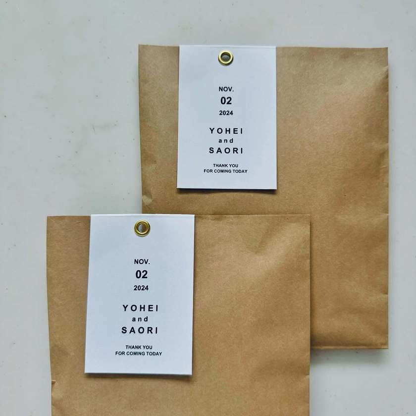 【商品リンクあり】袋入りで、ギフト感が増す*「プチギフトバッグ」が流行りそう!にて紹介している画像