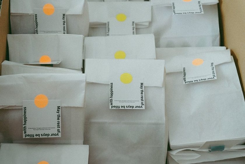 【商品リンクあり】袋入りで、ギフト感が増す*「プチギフトバッグ」が流行りそう!にて紹介している画像