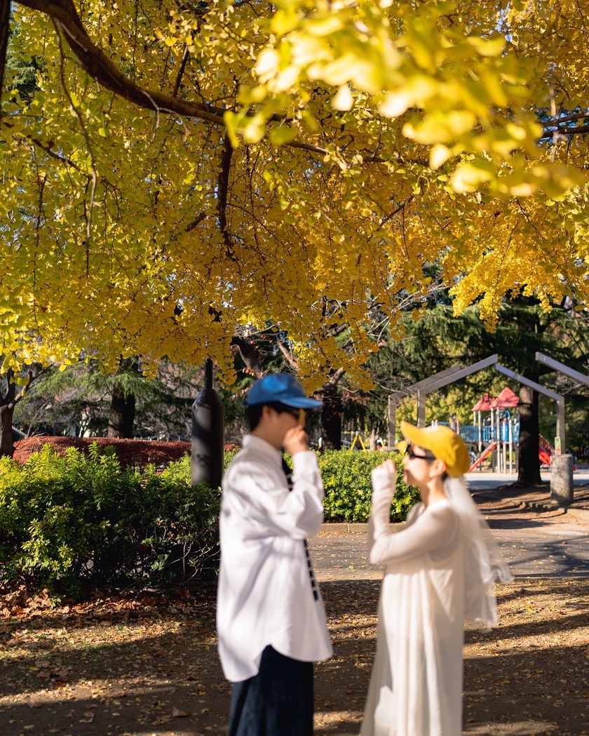 みんな可愛い♡令和5年。今どきカップルの入籍しましたフォト用コーデお手本11選にて紹介している画像