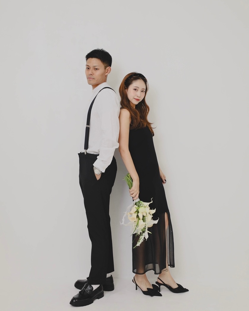 みんな可愛い♡令和5年。今どきカップルの入籍しましたフォト用コーデお手本11選にて紹介している画像