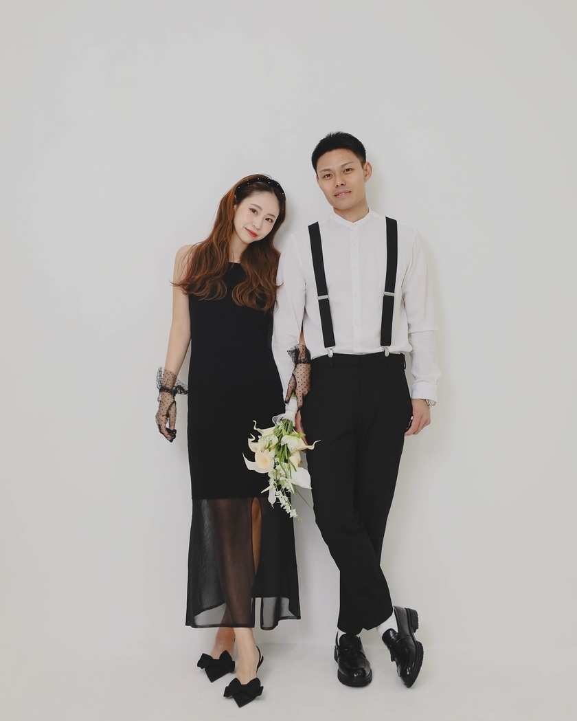 みんな可愛い♡令和5年。今どきカップルの入籍しましたフォト用コーデお手本11選にて紹介している画像