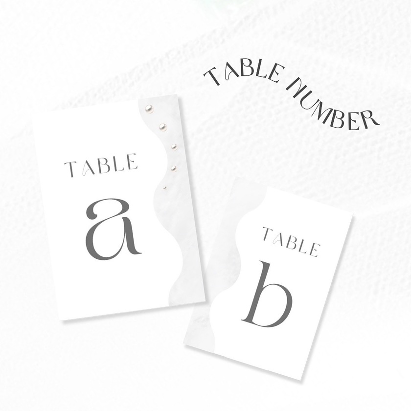 可愛いから真似したい♡先輩花嫁さん作・パール付きペーパーアイテムデザイン特集にて紹介している画像