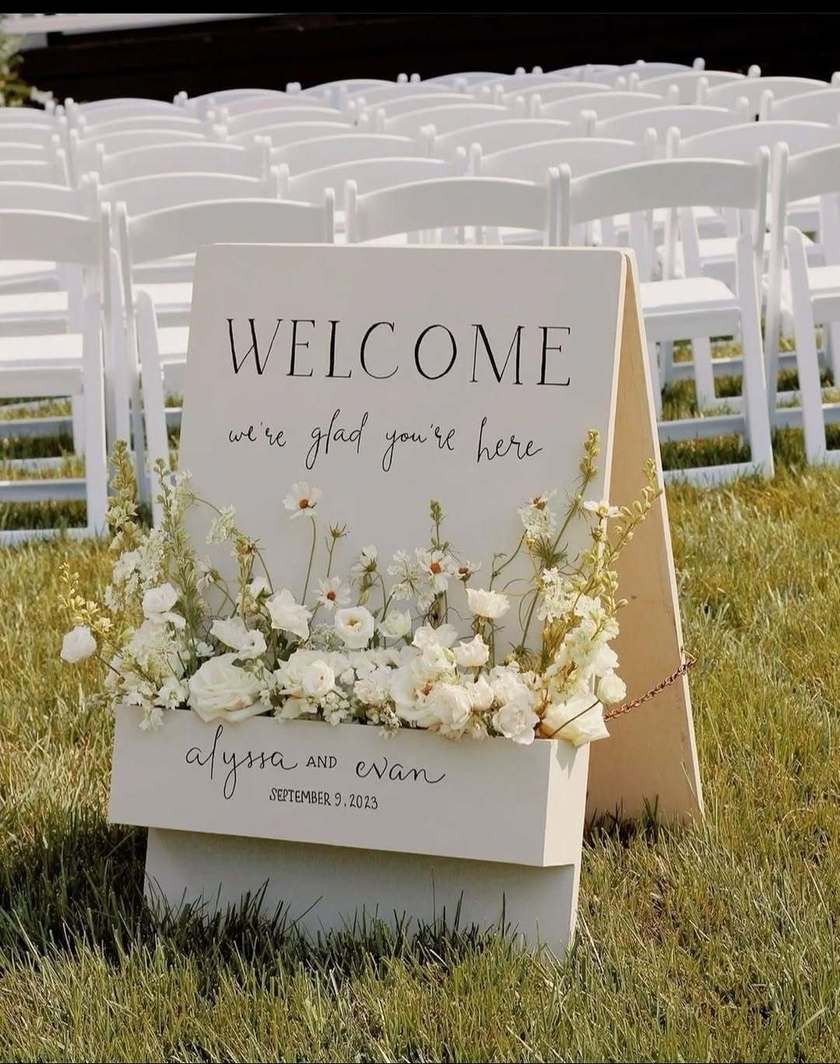 アリエクリンクあり🔗お花ボックス付き【プランター型ウェルカムボード】の作り方とデザイン特集🪧🌷にて紹介している画像