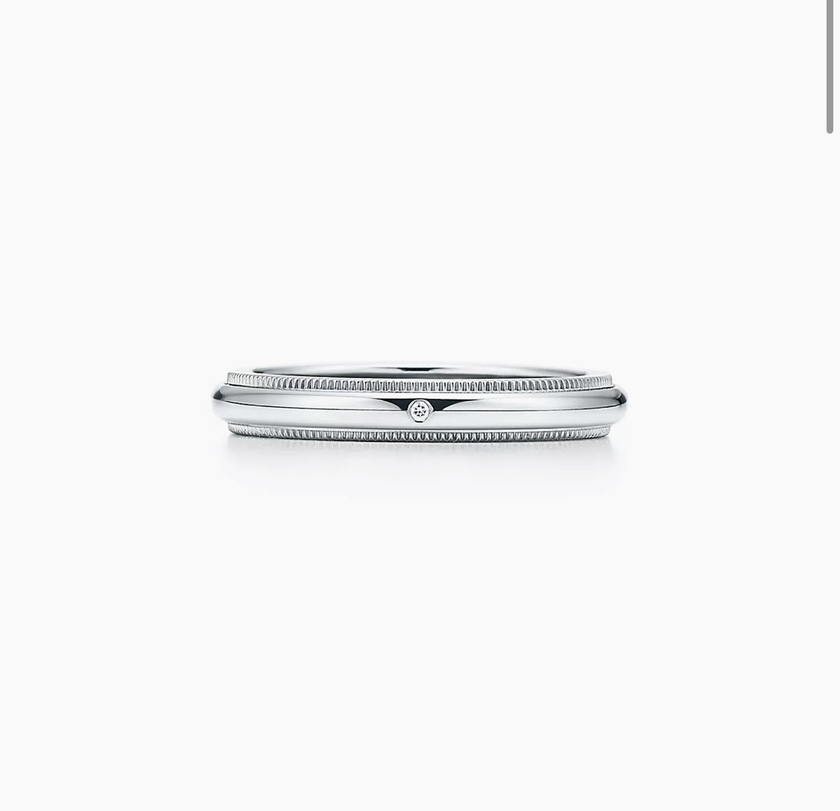 ＼2025年4月現在／憧れブランド。ティファニーの結婚指輪の価格帯はどのくらい？にて紹介している画像