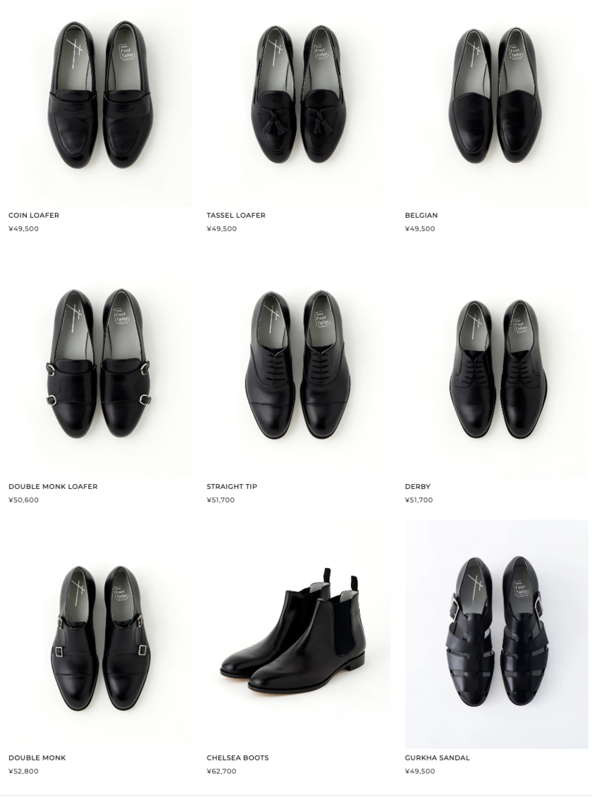 連合会が運営する、虎ノ門ヒルズにあるメンズ革靴のオーダーメイドブランド。Tokyo Foot Tailorにて紹介している画像