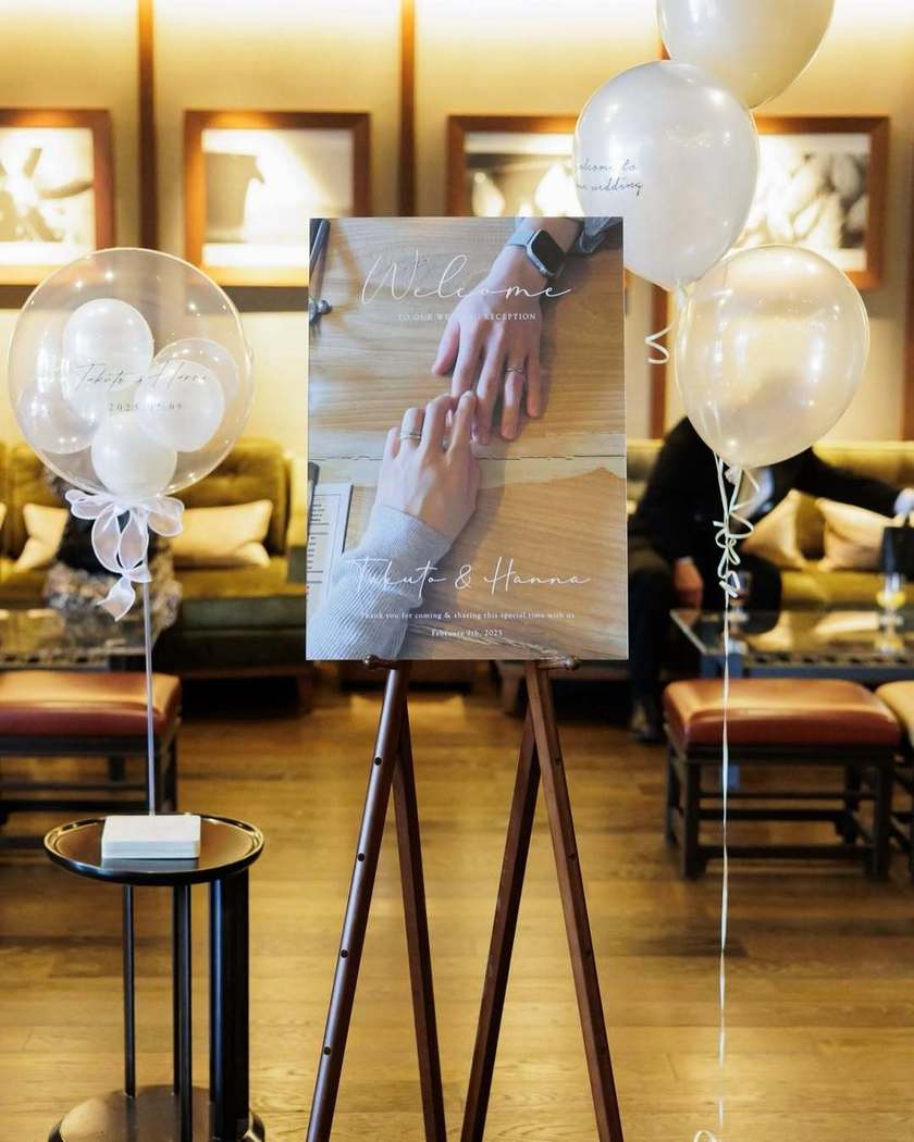 2025〜2026年に結婚式を挙げる花嫁さんへ♡写真メインのウェルカムボード最新お手本8選♡にて紹介している画像