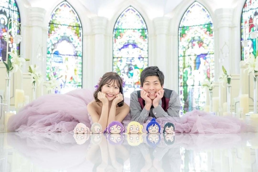 「推し」もいっしょに過ごしたい❤️‍🔥自分たちの好きに囲まれる【推し活ウェディング】アイデア8選にて紹介している画像